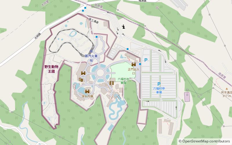 Liu fu cun shui le yuan location map