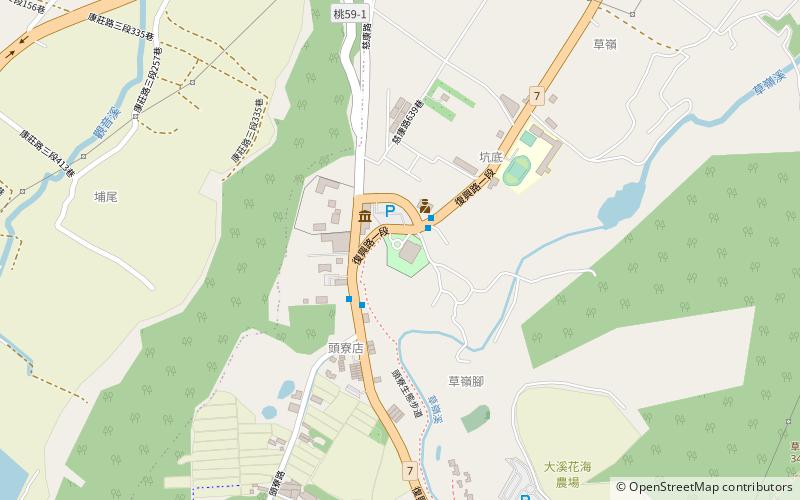 Touliao Mausoleum location map