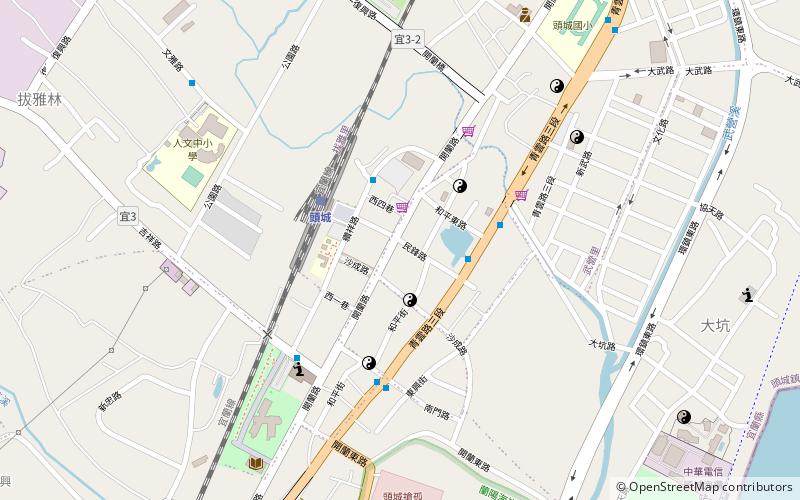 Toucheng Old Street location map