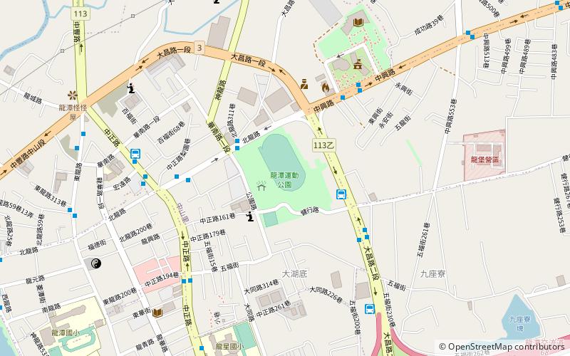 Long tan yun dong gong yuan location map