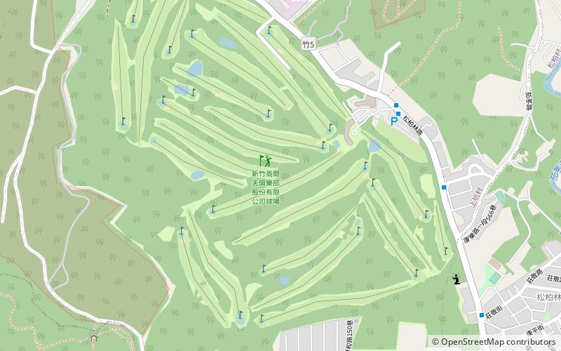 golf course hsinchu location map