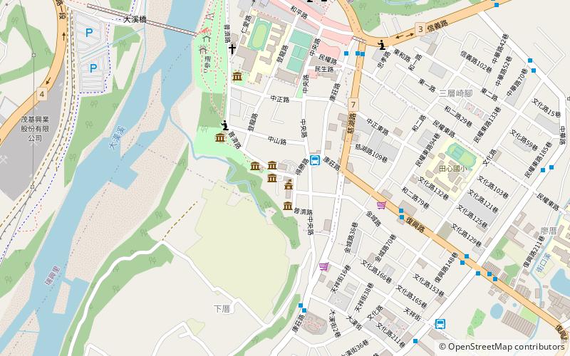 Daxi Wood Art Ecomuseum location map