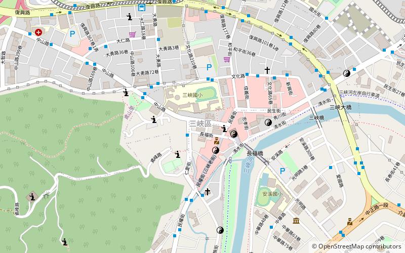 Sanxia Old Street location map