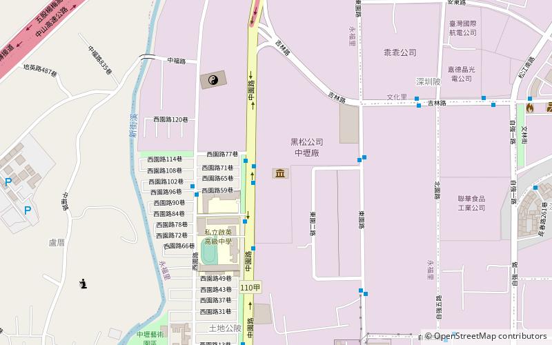 heysong beverage museum district de taoyuan location map