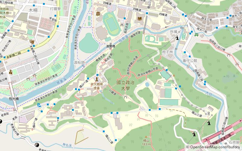 national chengchi university tajpej location map