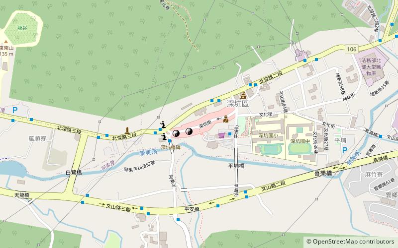 Shenkeng Old Street location map