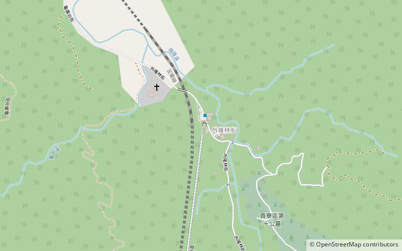 Old Caoling Tunnel location map