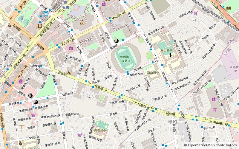 Banqiao Stadium location map