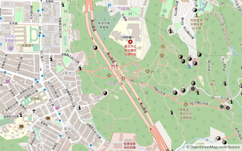elephant hiking trail new taipei city location map