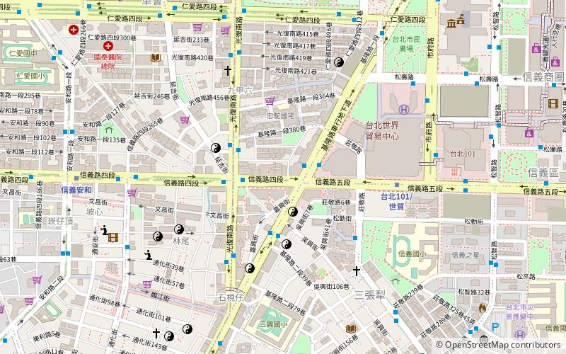 Xinyi Road location map