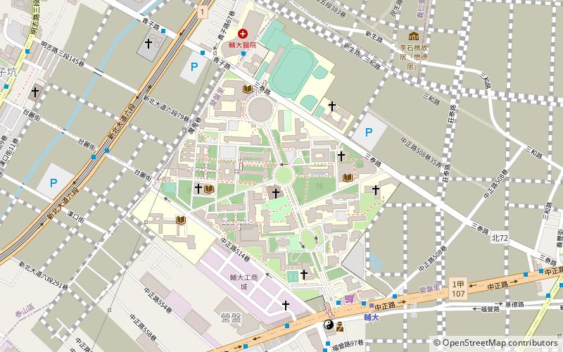 fu jen catholic university new taipei city location map