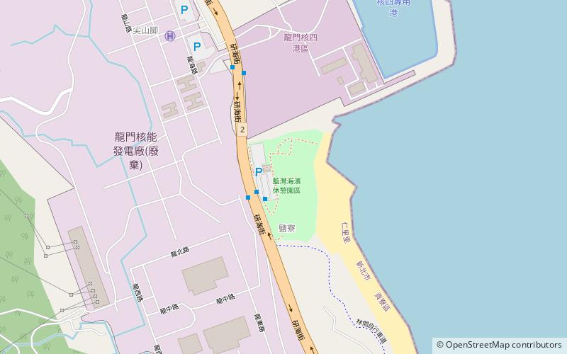 Yanliao Beach Park location map