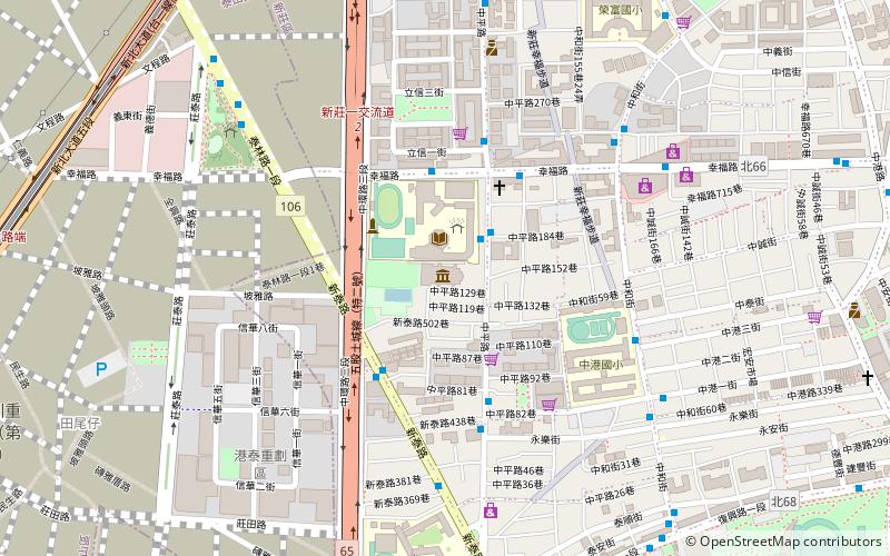 xin zhuang wen hua yi shu zhong xin new taipei city location map