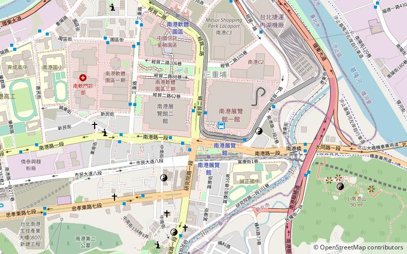 Taipei Nangang Exhibition Center location map