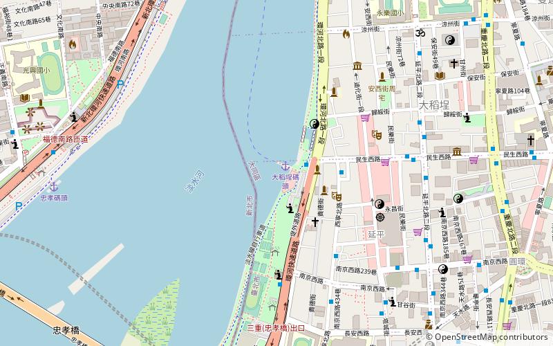 Dadaocheng Wharf location map