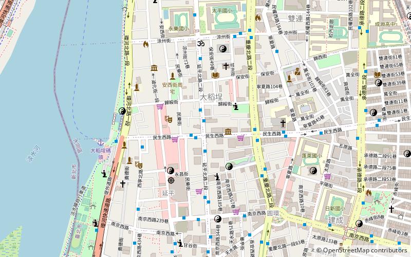 Dadaocheng location map