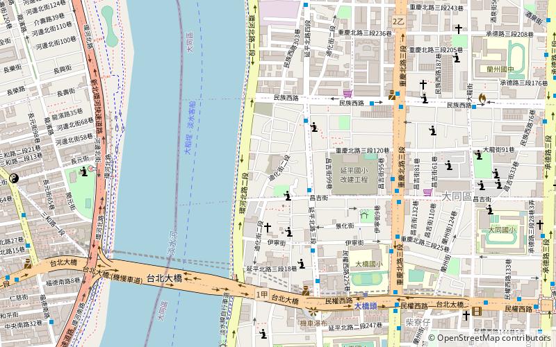 Dihua Street location map