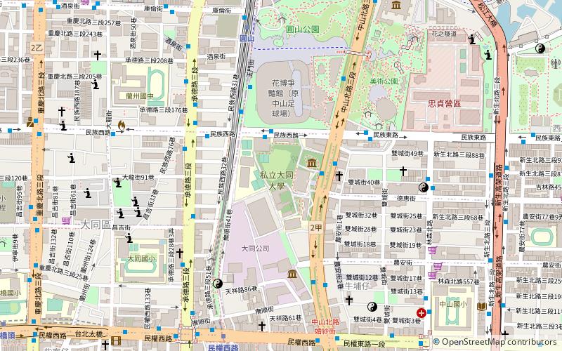 Tatung University location map