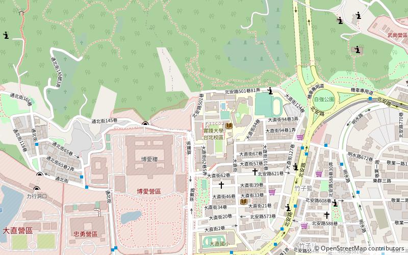 Shih-Chien-Universität location map