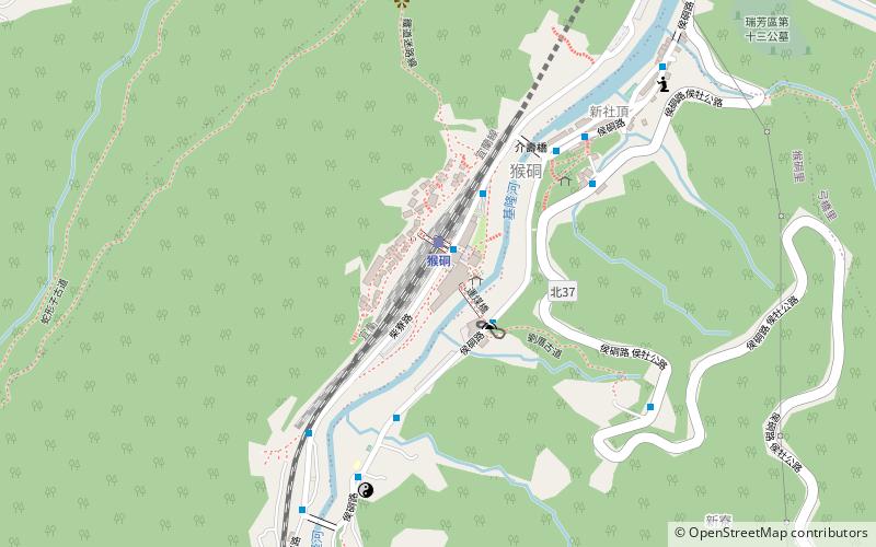 Houtong Coal Mine Ecological Park location map