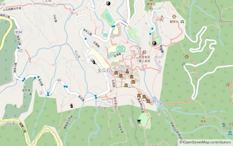 goldmine museum new taipei city location map