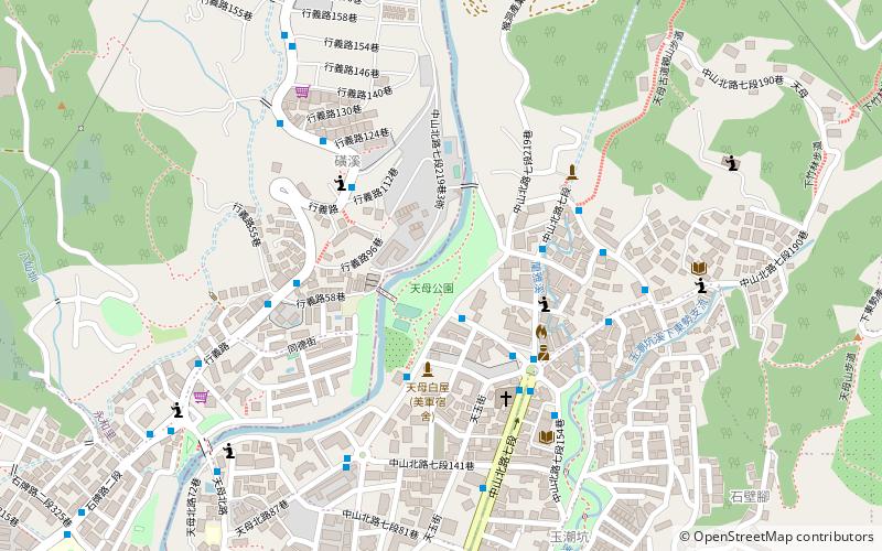 tianmu park new taipei city location map