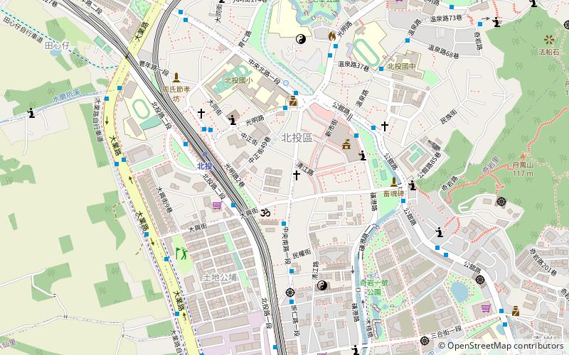 Beitou Presbyterian Church location map