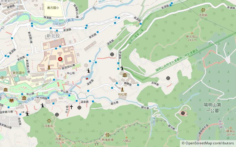 Beitou Museum location map