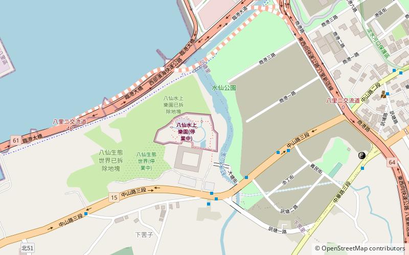 Formosa Fun Coast location map