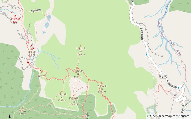 Tatun Volcano Group location map