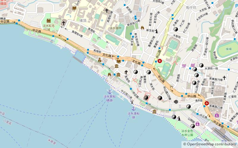 Tamsui Church location map