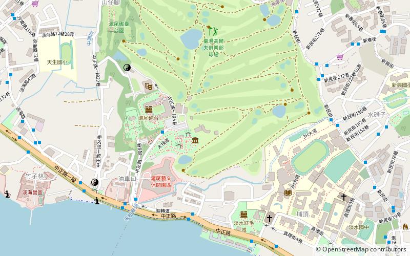 Tamsui Historical Museum location map