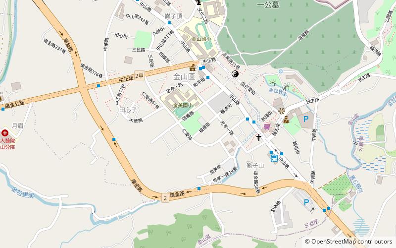Jinshan location map
