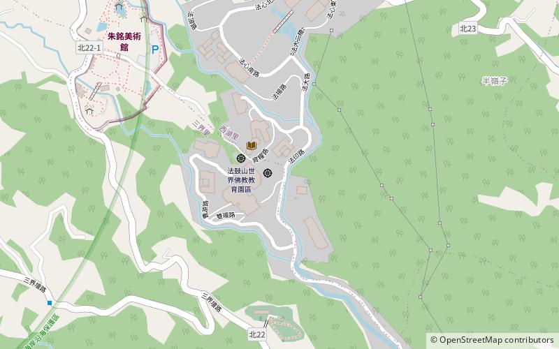 Dharma Drum Mountain location map