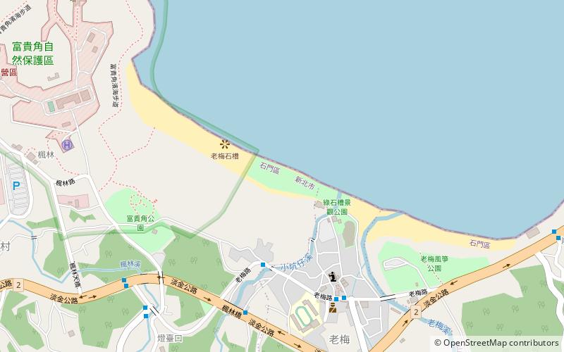 lao mei sha tan new taipei city location map