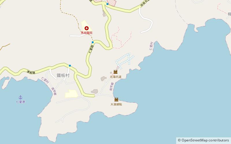 Beihai Tunnel location map