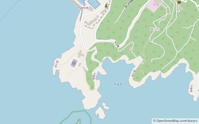 Beihai Tunnel location map