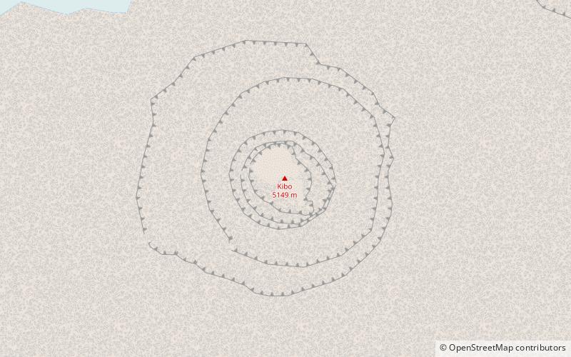 Kilimandscharo location map