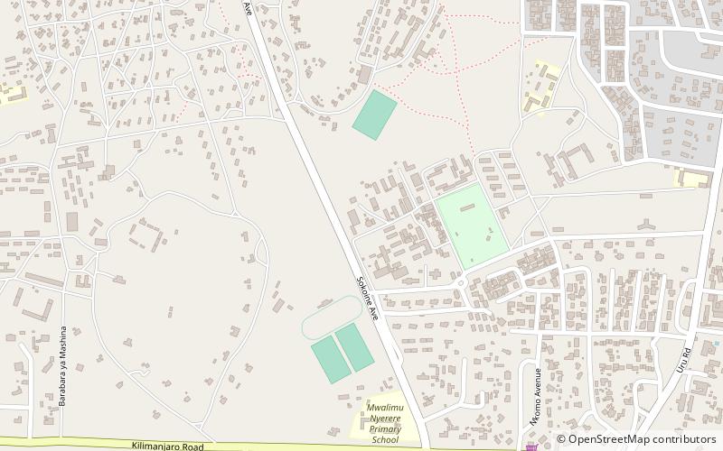 Moshi Co-operative University location map