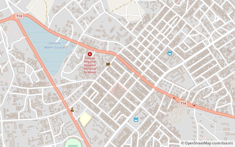 Singida Urban District location map