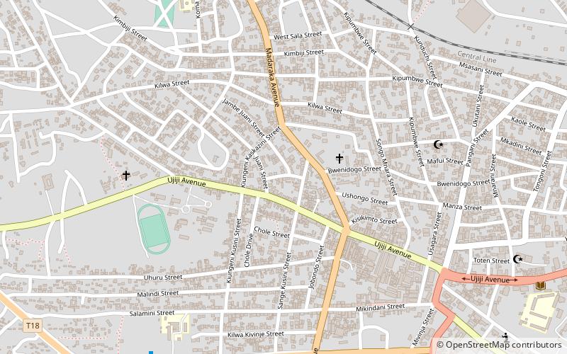 Tabora Urban District location map