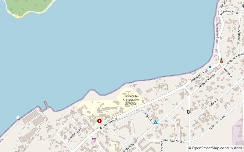 Tanga Island Front Range Lighthouse location map