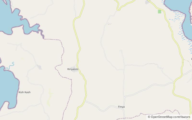 micheweni district pemba location map