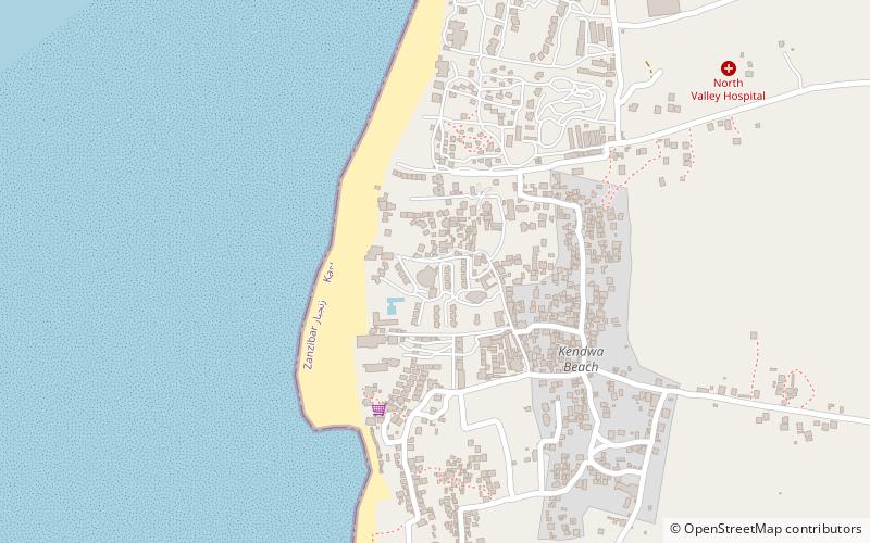 Kendwa location map