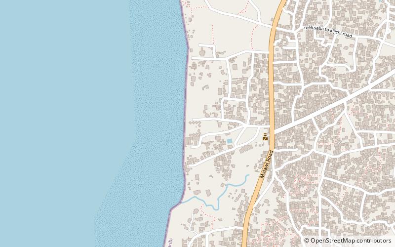 bububu wyspa zanzibar location map
