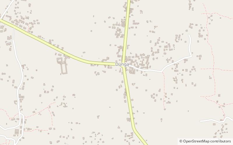 Dunga Ruins location map