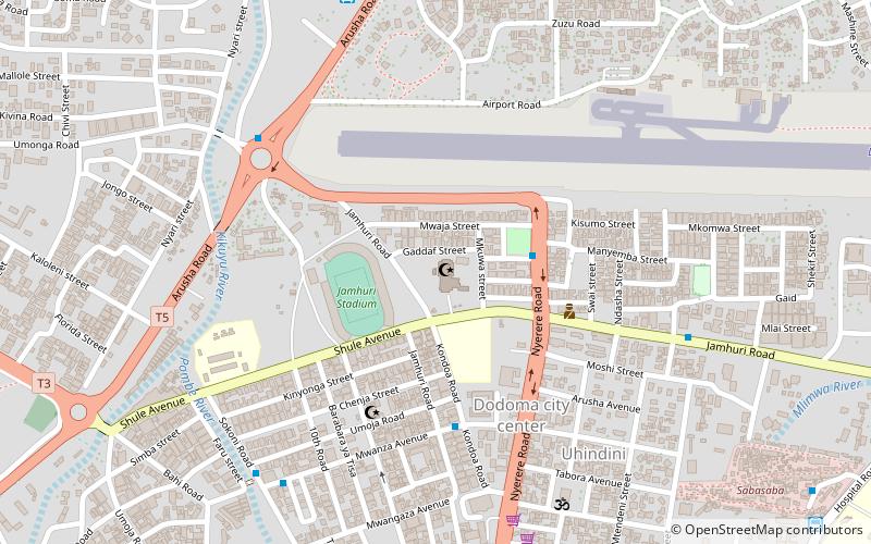 Gaddafi Mosque location map