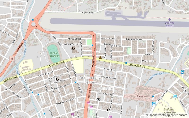 traffic lights dodoma location map