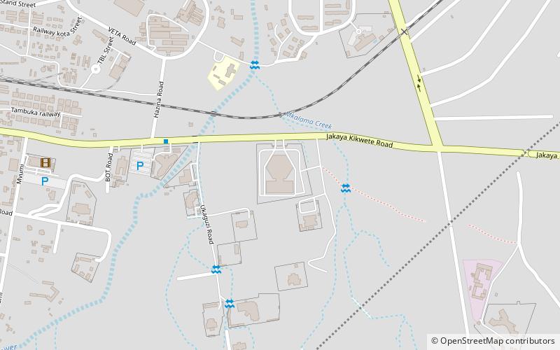 dodoma convention centre location map