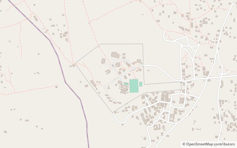 Université de Zanzibar location map